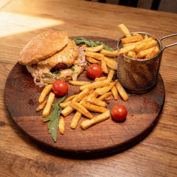 Cheese-Köfte-Burger