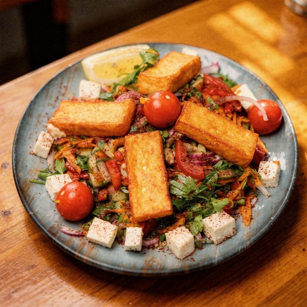 Halloumi-Salat